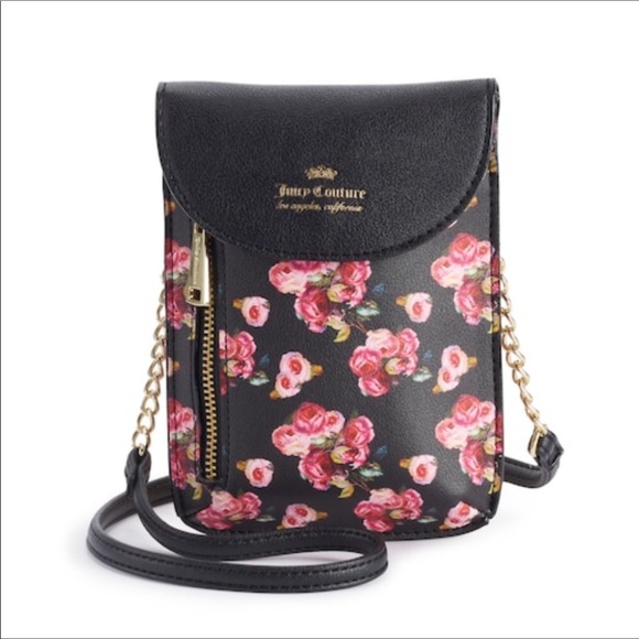Juicy Couture Cellie Mini Crossbody floral purse - Picture 3 of 6